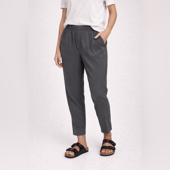 GAP TENCEL Lyocell Pull-On Pants | Charcoal Gray | Size 10 | NWT - Picture 6 of 6